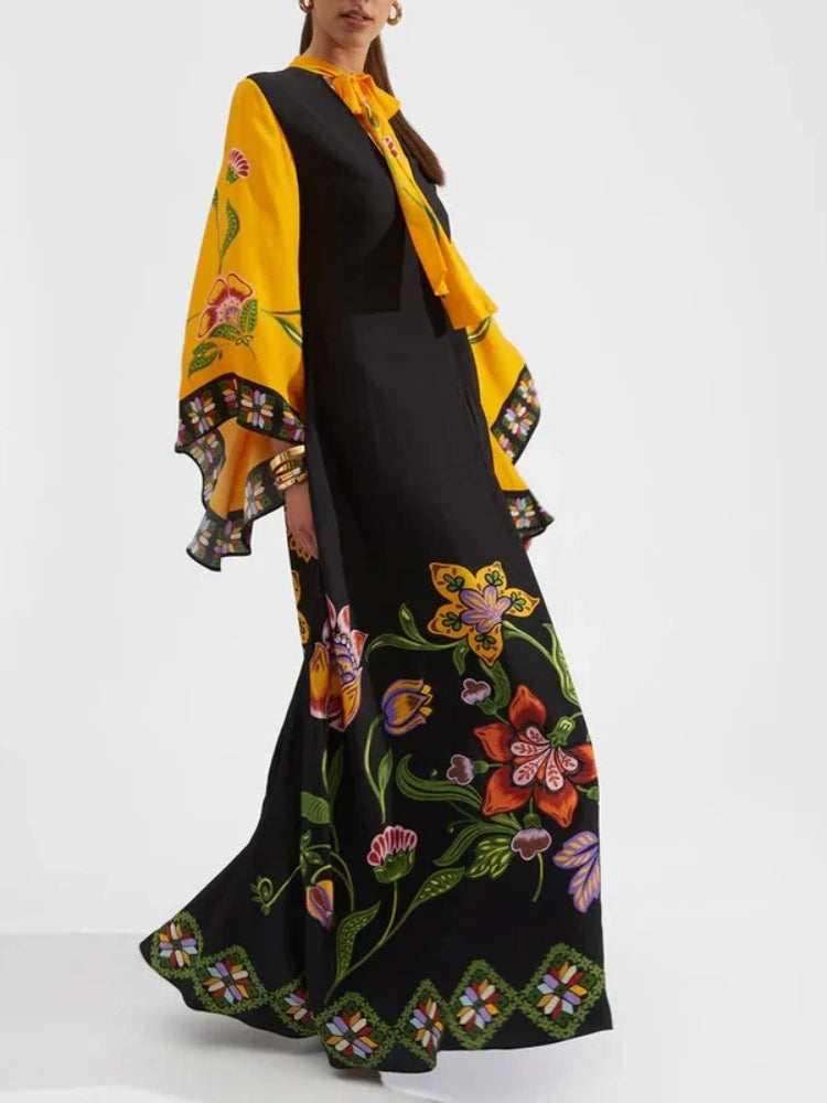 Robe maxi surdimensionnée ample et confortable