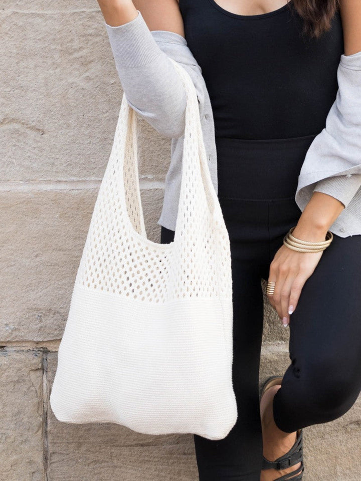 Sac Hobo en tricot doux