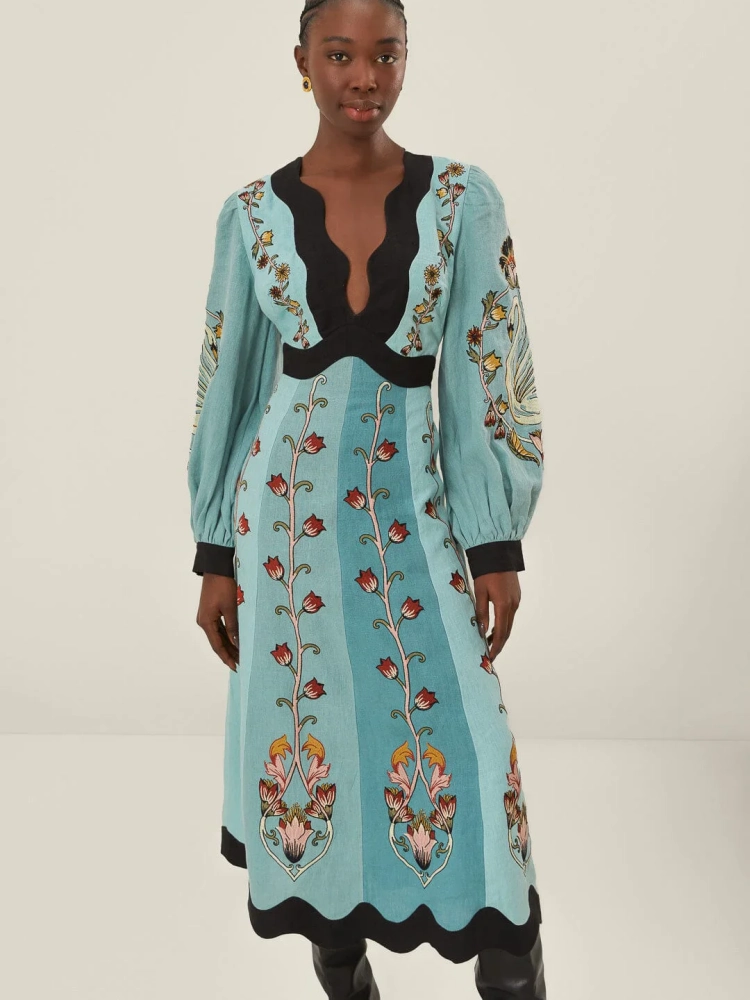 blue flowing beauty maxi dress Long Sleeve Midi – Boiilife group_dress_makensi Buy Reiss Black/Brown Georgie Color:As Picture Grape Sleeve Style