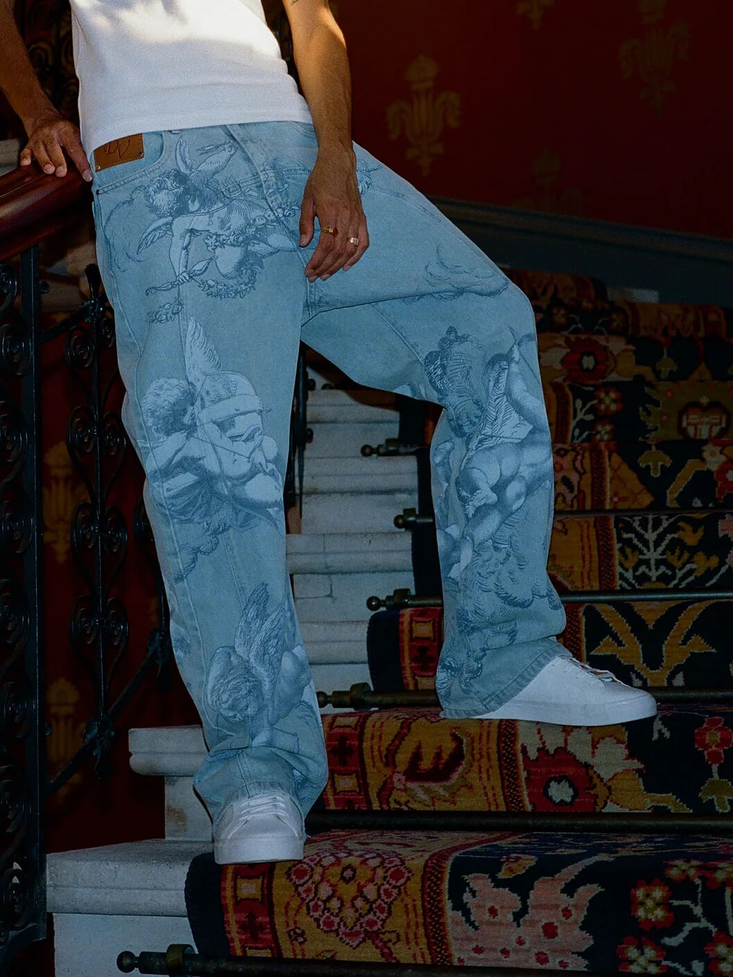 【2plan】Dep washing card denim pants TWEE Oz Straight Denim Pants | Straight for Women | KOODING
