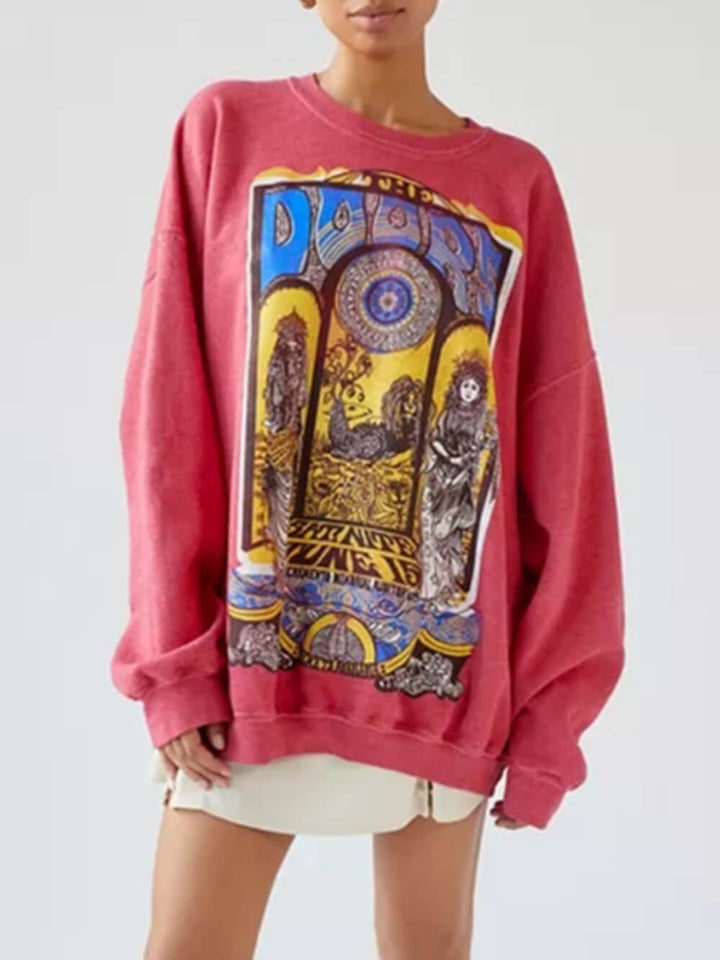 Φούτερ The Doors Graphic Oversize