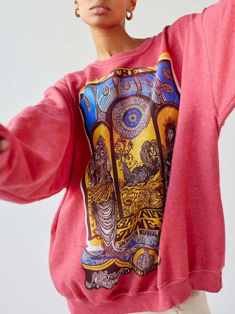 Φούτερ The Doors Graphic Oversize