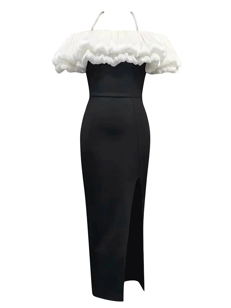 Seksing Estilong Halter Bodycon Dress