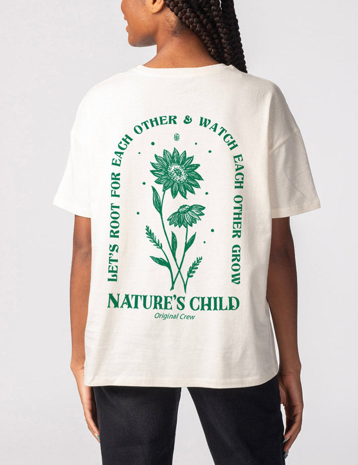 Nature's Child 오버사이즈 티셔츠