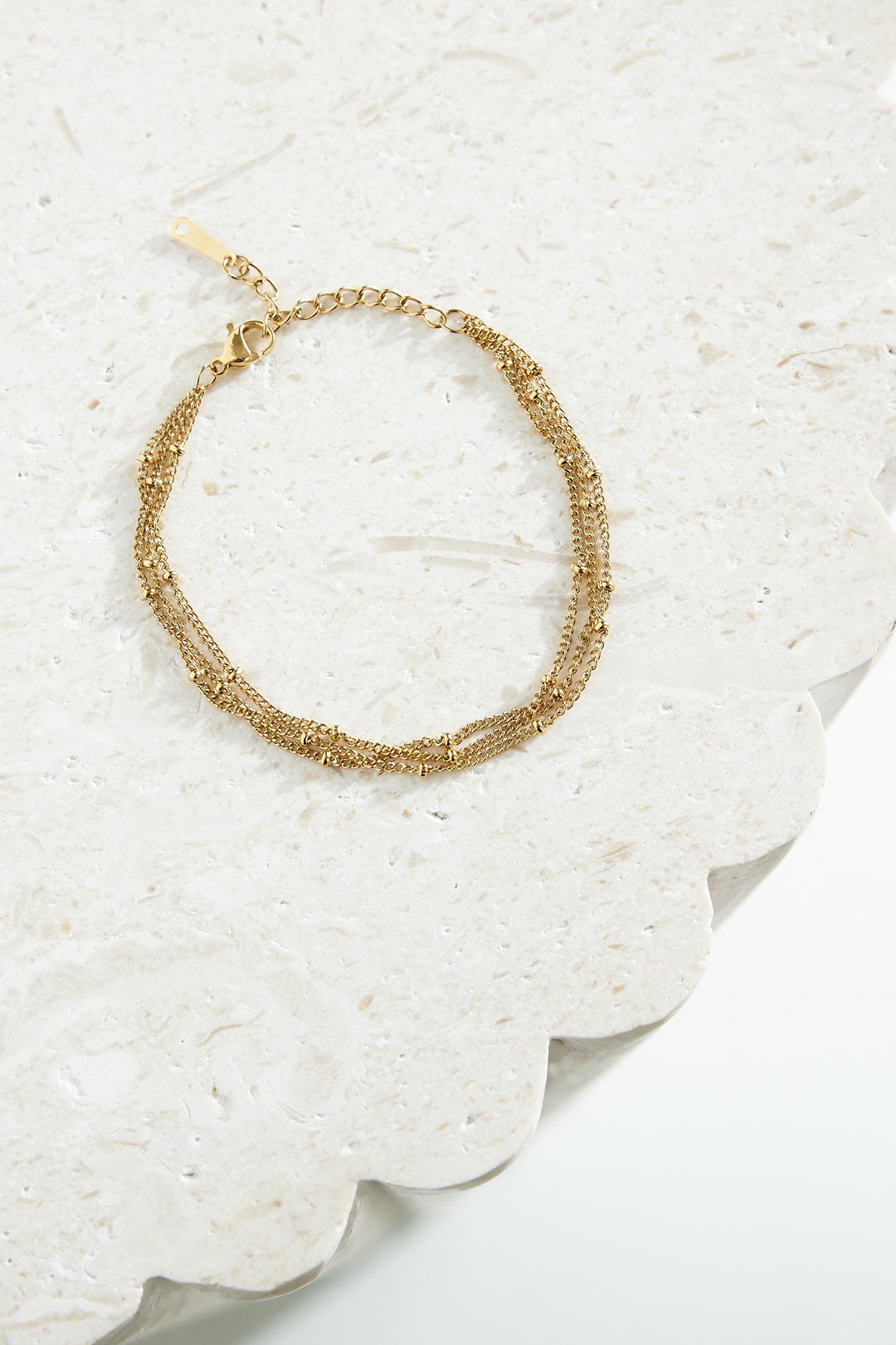 Pulsera Dream Piece Bañada En Oro 18k Oro