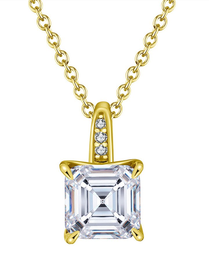 18K Gold Plated na Nakadena Sa Kwintas
