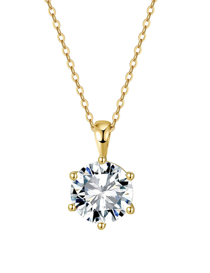 18K Gold Plated na Nakadena Sa Kwintas