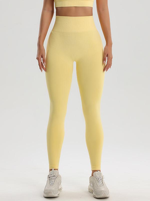 Legginsy do biegania i fitnessu sportowego Joga Spodnie rozciągliwe