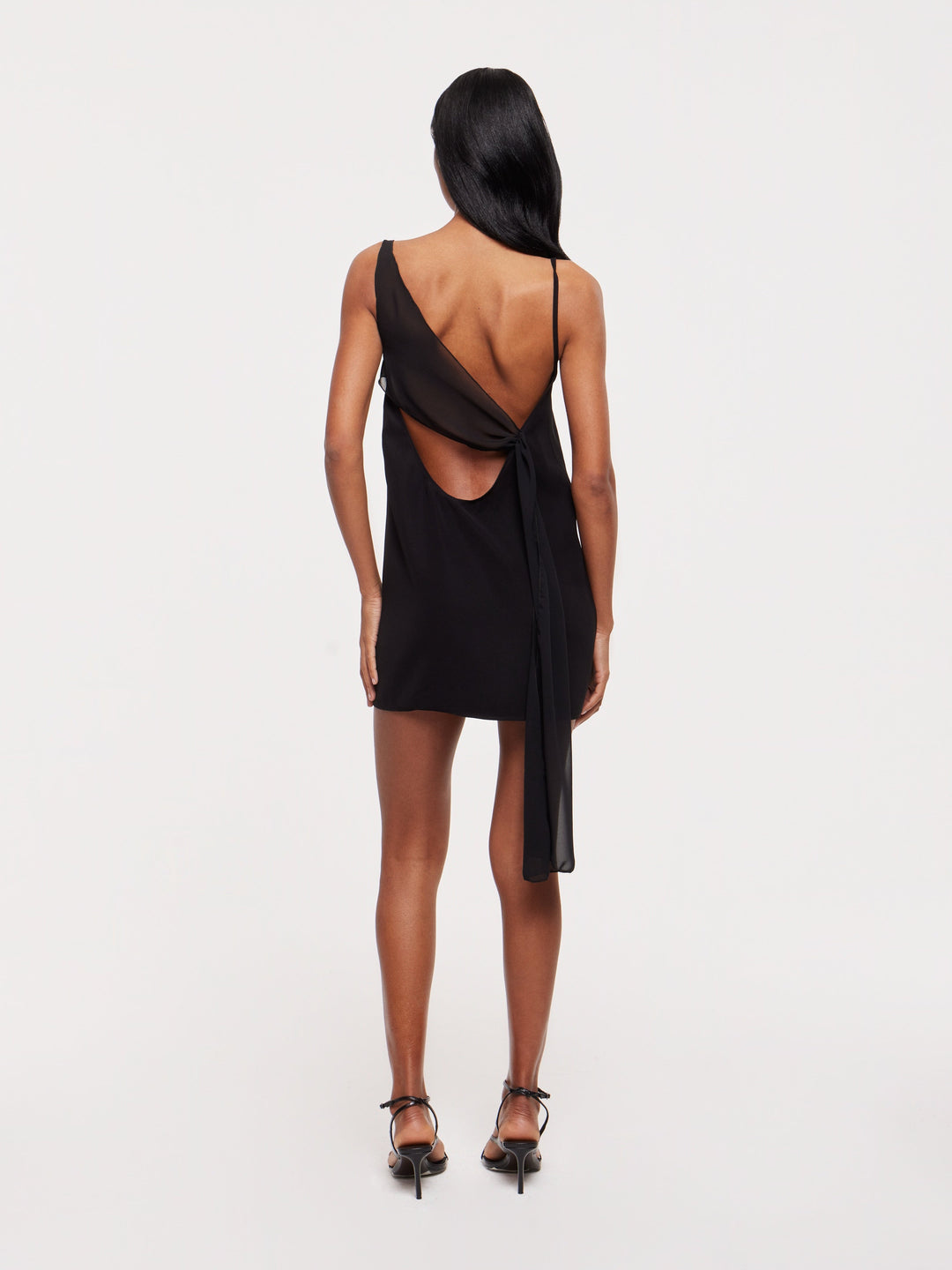 Black Keyhole Mini Dress