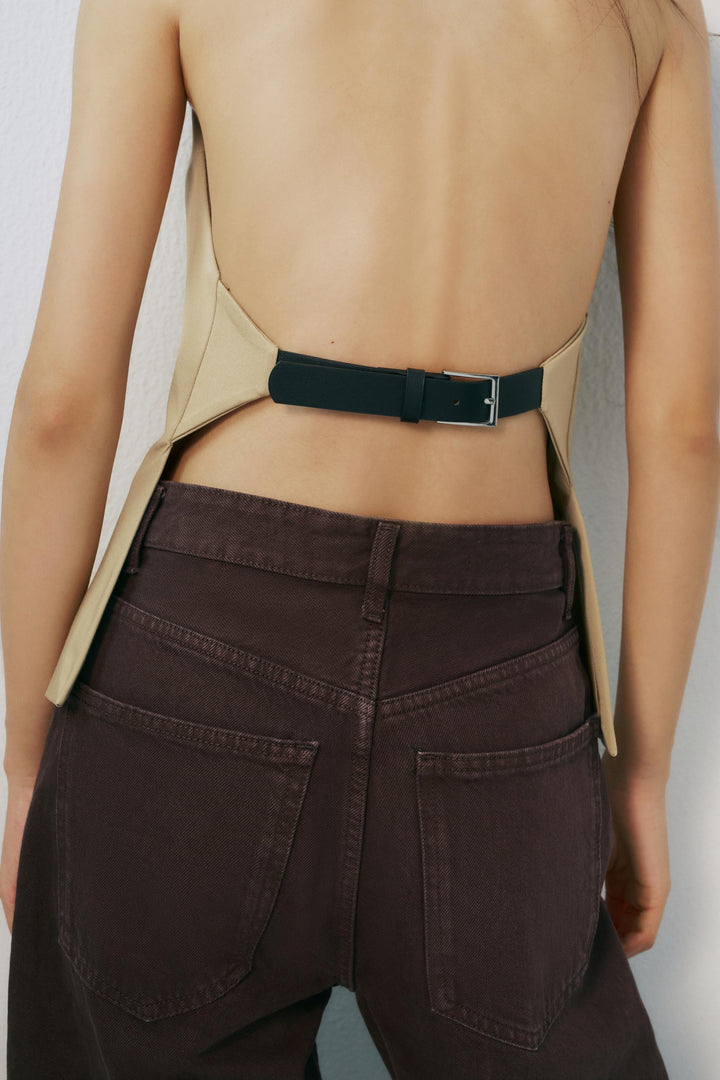 Backless Vest Top