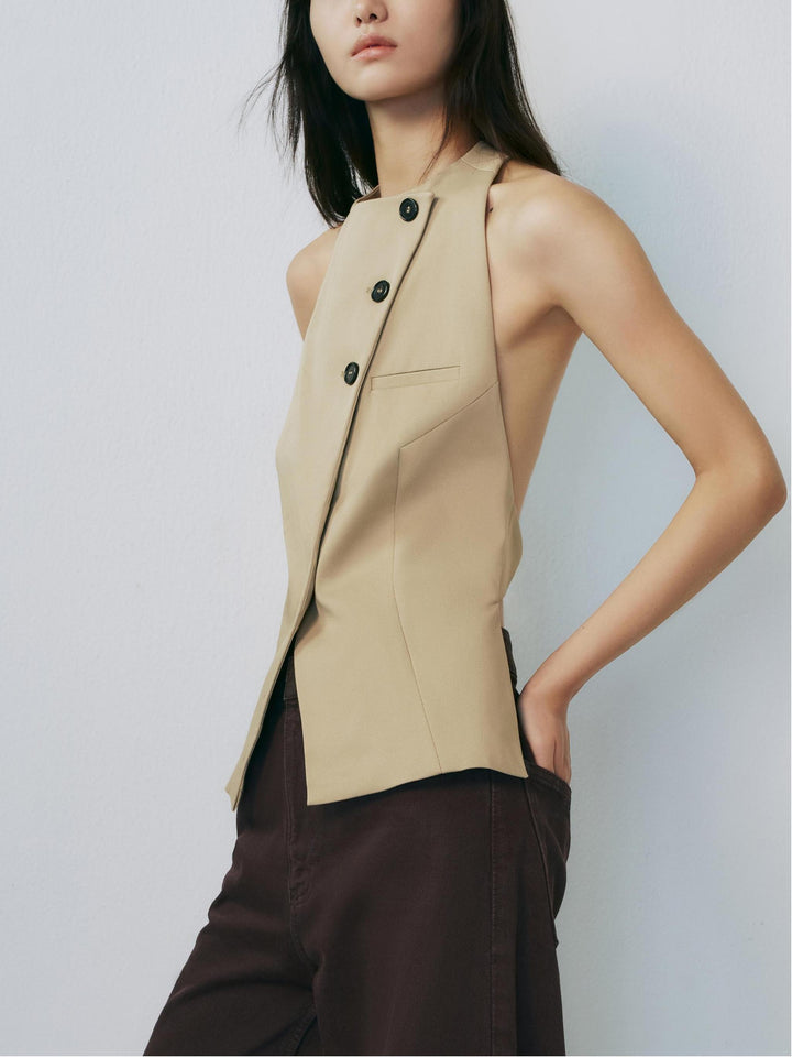 Backless Vest Top