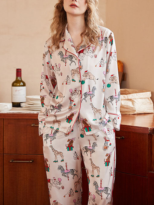 Circus Print Pyjamas Set