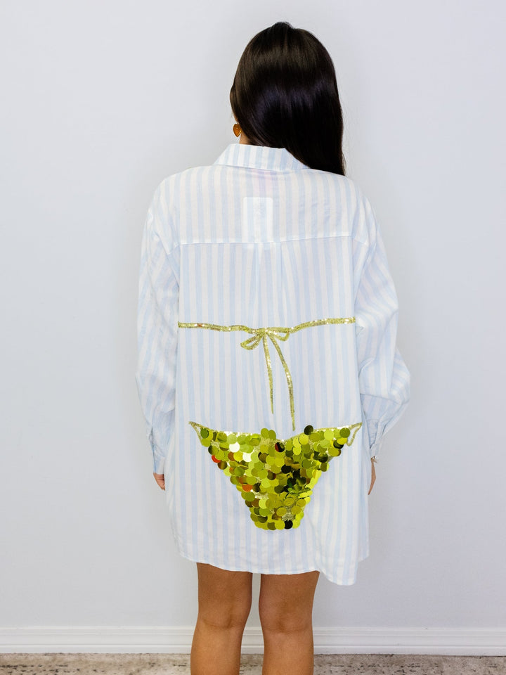 The Striped Tunic Sequin