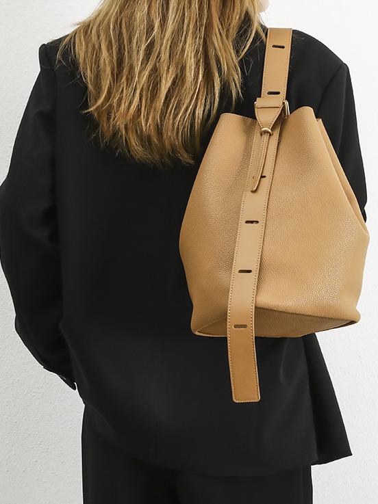 Bucket Bag Skuldertaske Stor Kapacitet