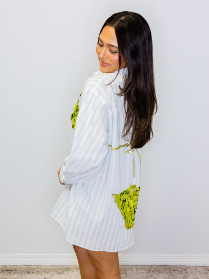 The Striped Tunic Sequin