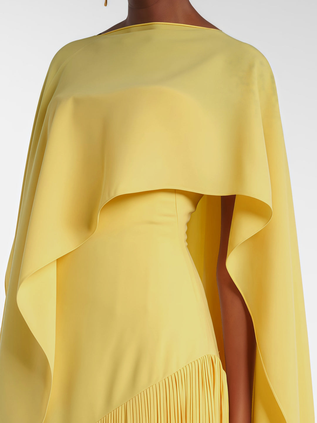 The Yellow Fringe Gown
