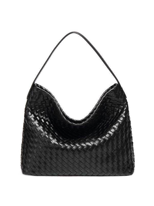 Woven Large Capacity Shoulder Crossbody Bag