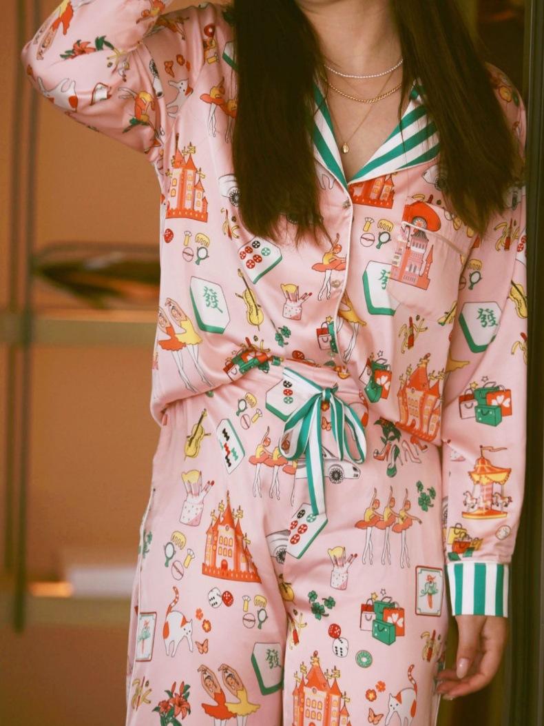 Luxe Mahjong Koningin Pyjama Set