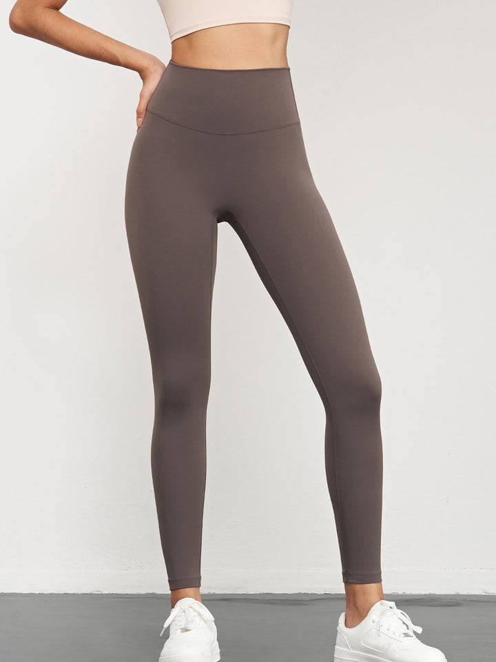 Magekontroll Yogabukser Tights Hip Lifting High Waist Bukser