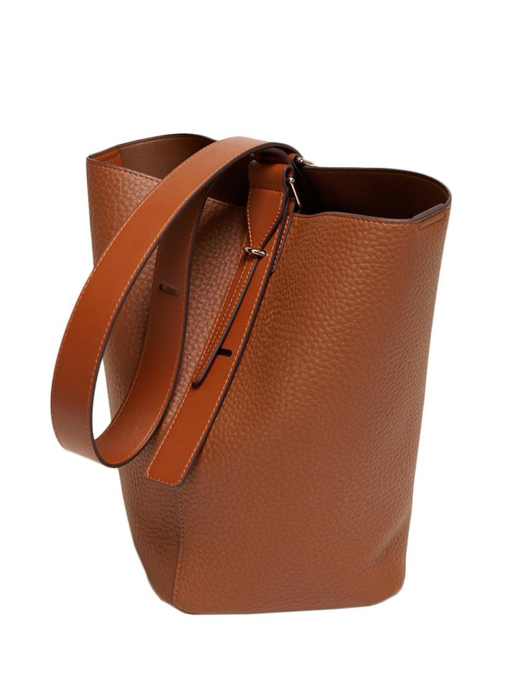 Weiches Leder verstellbare Bucket Bag