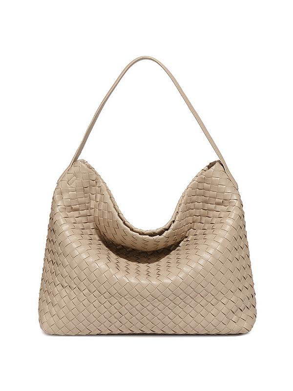 Woven Large Capacity Shoulder Crossbody Bag