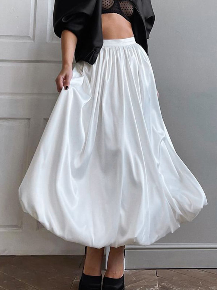 Fransk A-Line kjol med hög midja