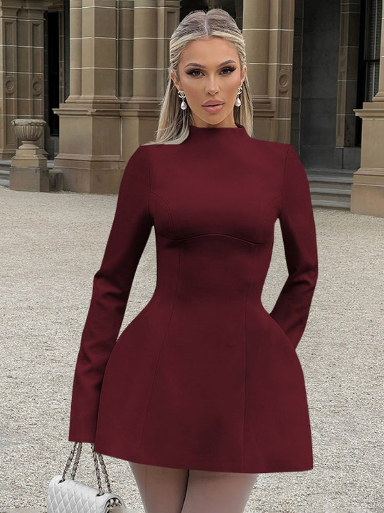 Timeless Elegance Mini Dress