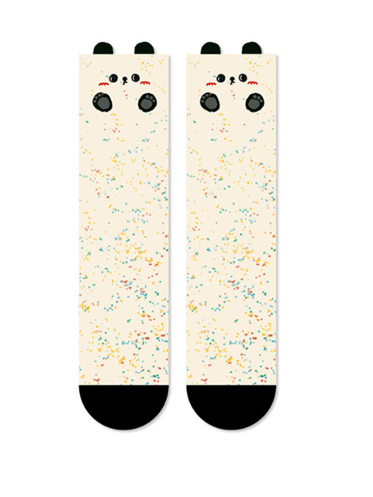 Cartoon Panda Pattern Socks