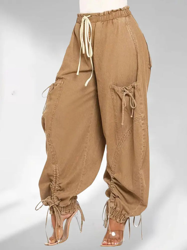 Pantalones vaqueros con cintura ajustable