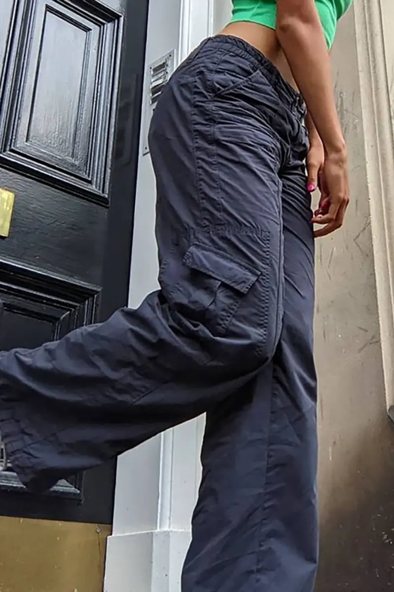 Low-Rise Cargo Pants