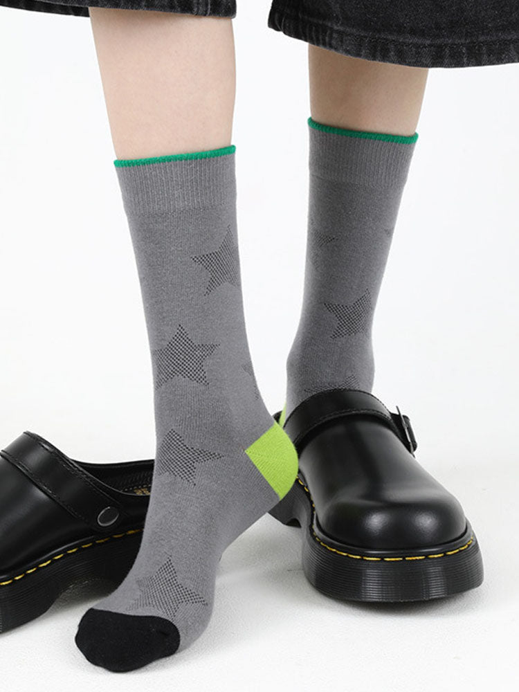 Κάλτσες με σχέδιο αστεριών