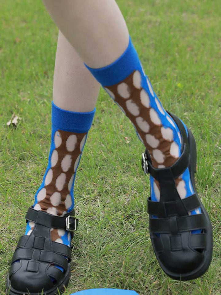 Κάλτσες εξαιρετικά λεπτές διχτυωτές κούφιες