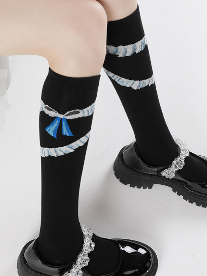 Lolita Stili Diz Altı Çorap