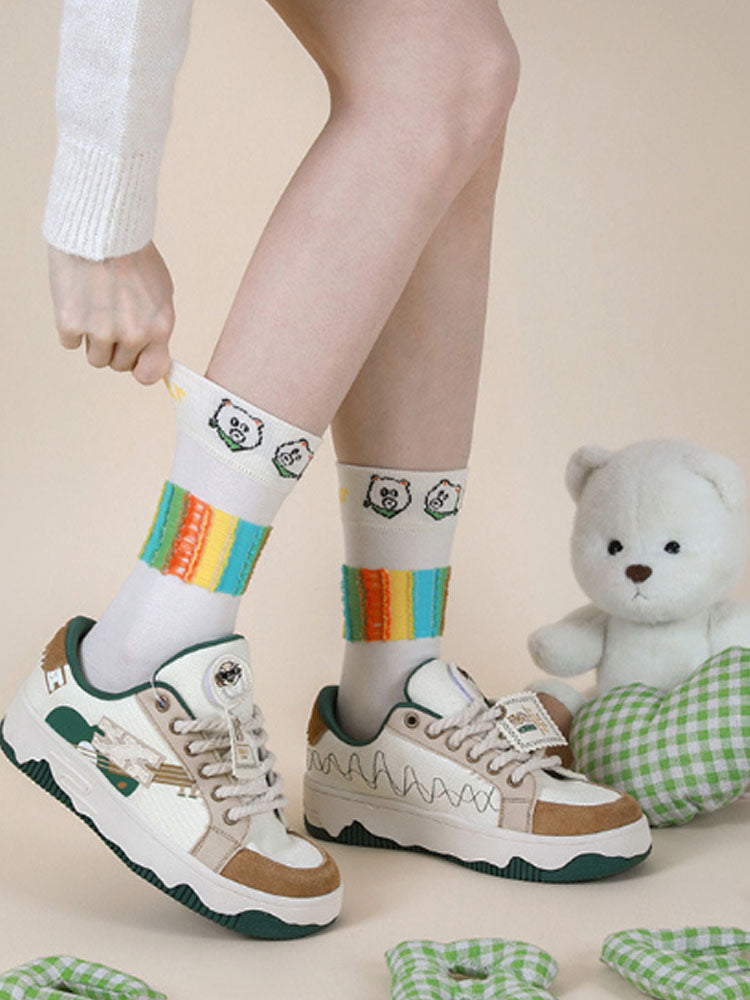 Cute Cartoon Bear Socks