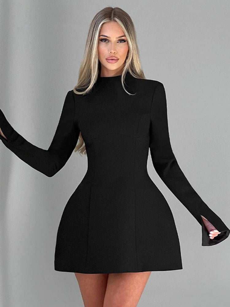 Timeless Elegance Mini Dress