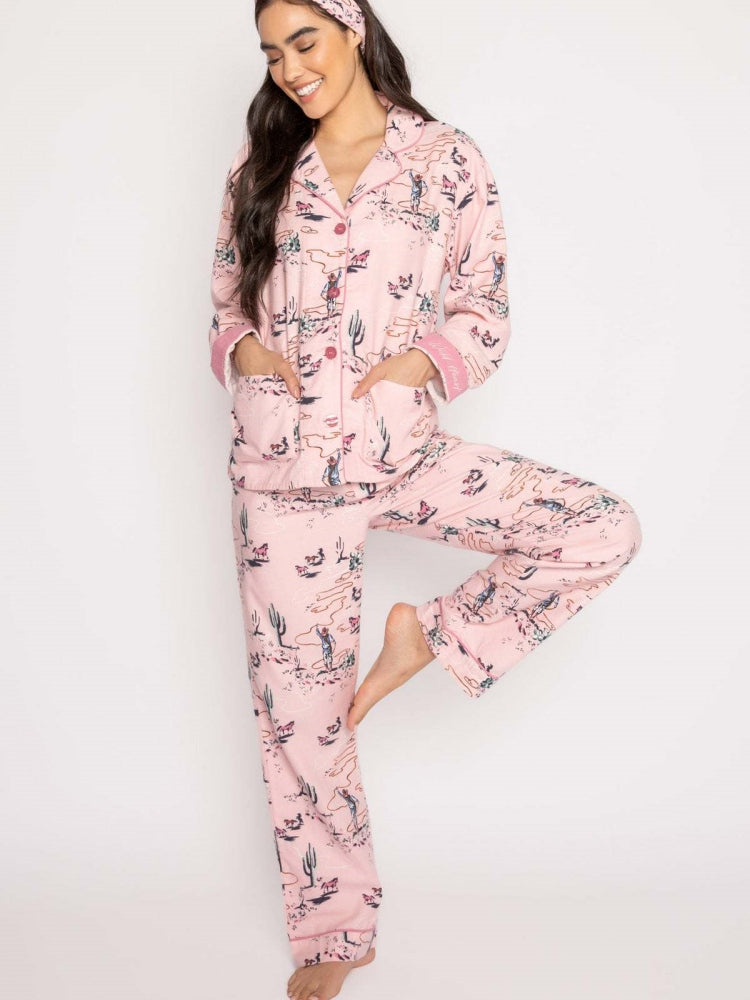 Western Desert Print Pyjama Set