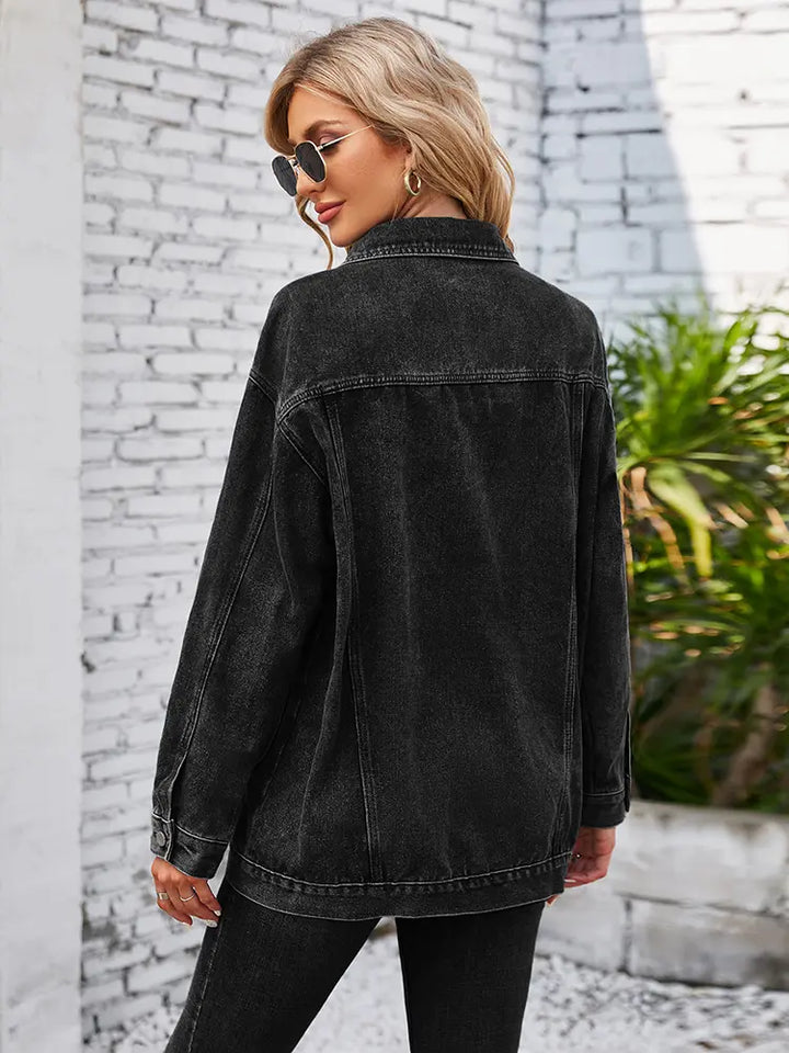 Casual Fall Denim Jacket