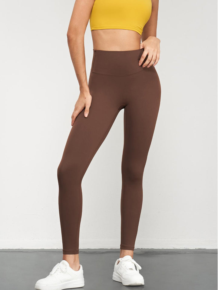 Magekontroll Yogabukser Tights Hip Lifting High Waist Bukser