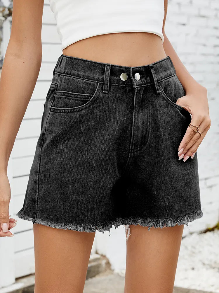 Zomerse Slankende Denim Shorts