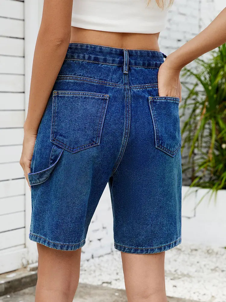 Pantaloni scurți din denim trendy de vară