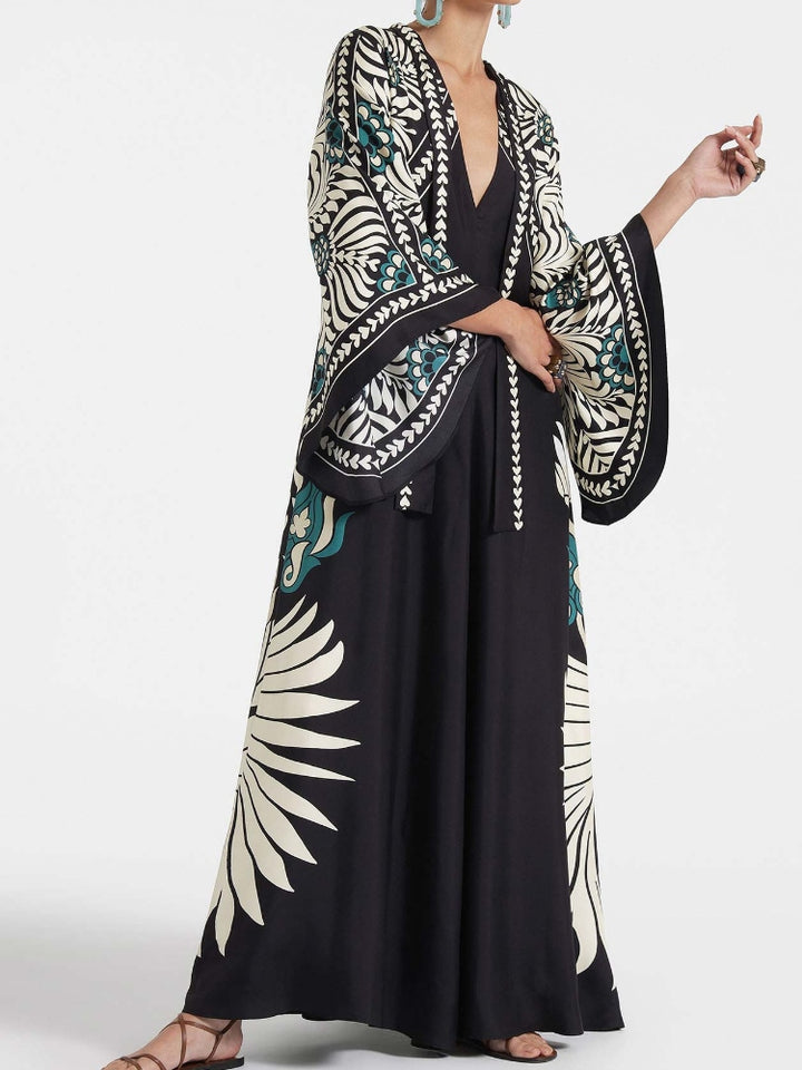 Magnifico Printed Maxi Dress - Itim