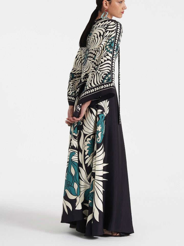 Magnifico Printed Maxi Dress - Itim