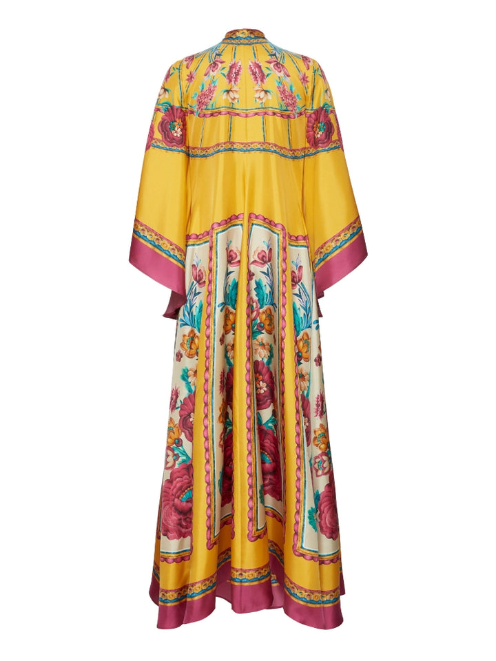 Magnifico Printed Maxi Dress - Marigold