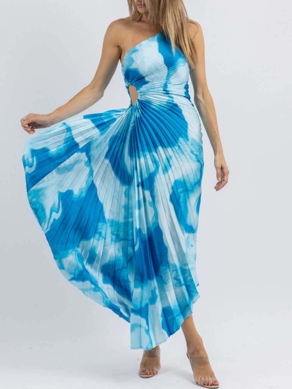 서프 블루 마디 드레스