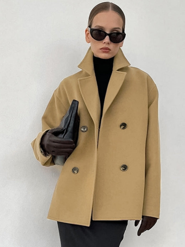 Gabardina de corte relajado