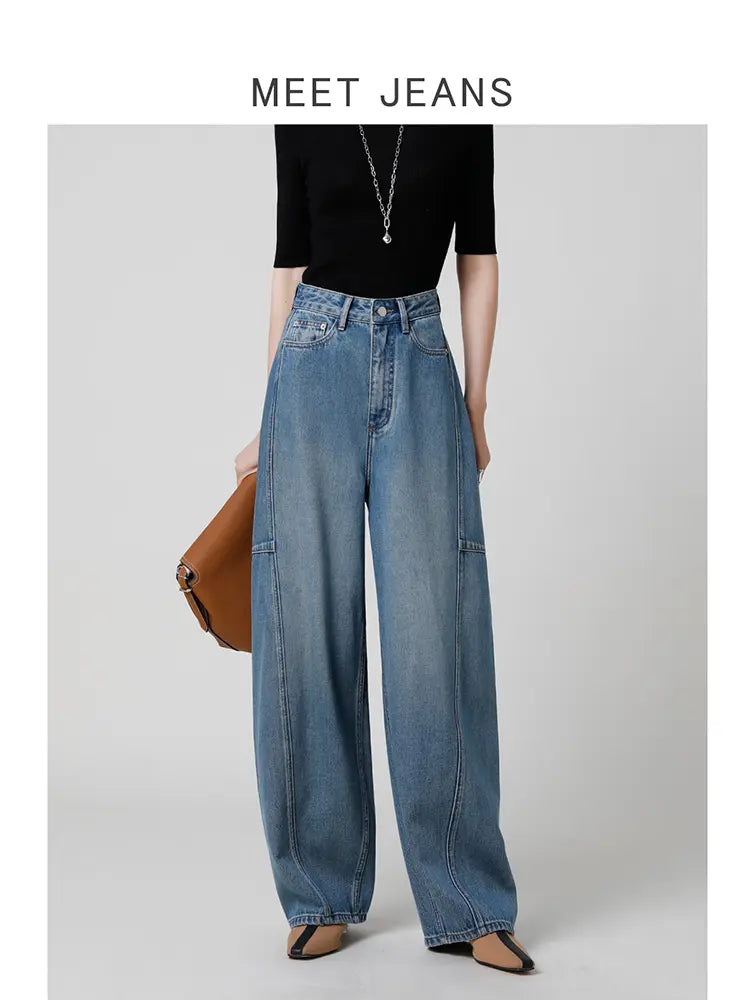 Designer na High-Waist Arc Jeans