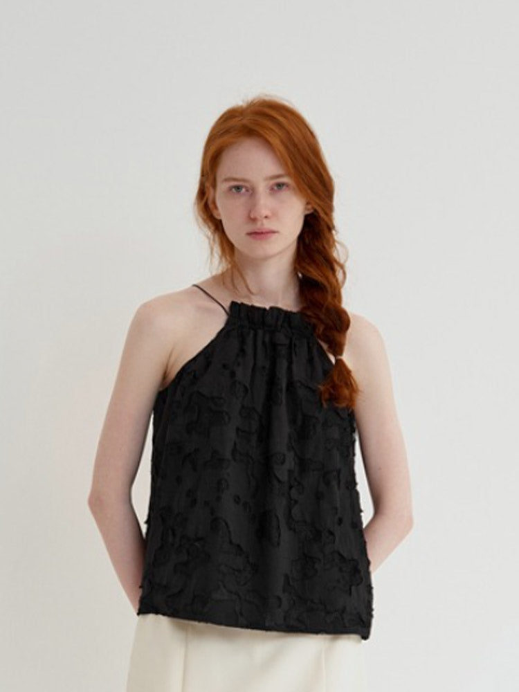 Hollow Lace Camisole Tank Top