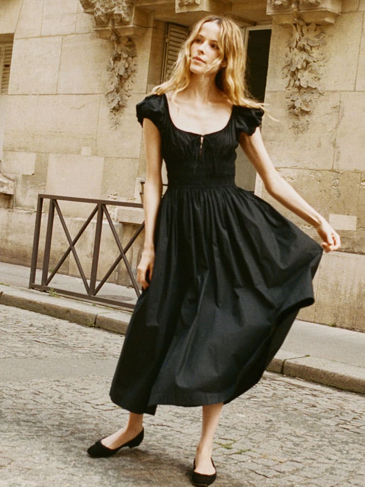 فستان كوين-أسود