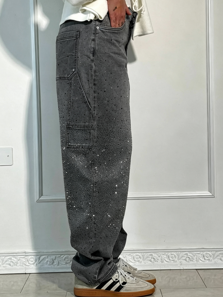 Jeans in denim Balloon Carpenter Shine