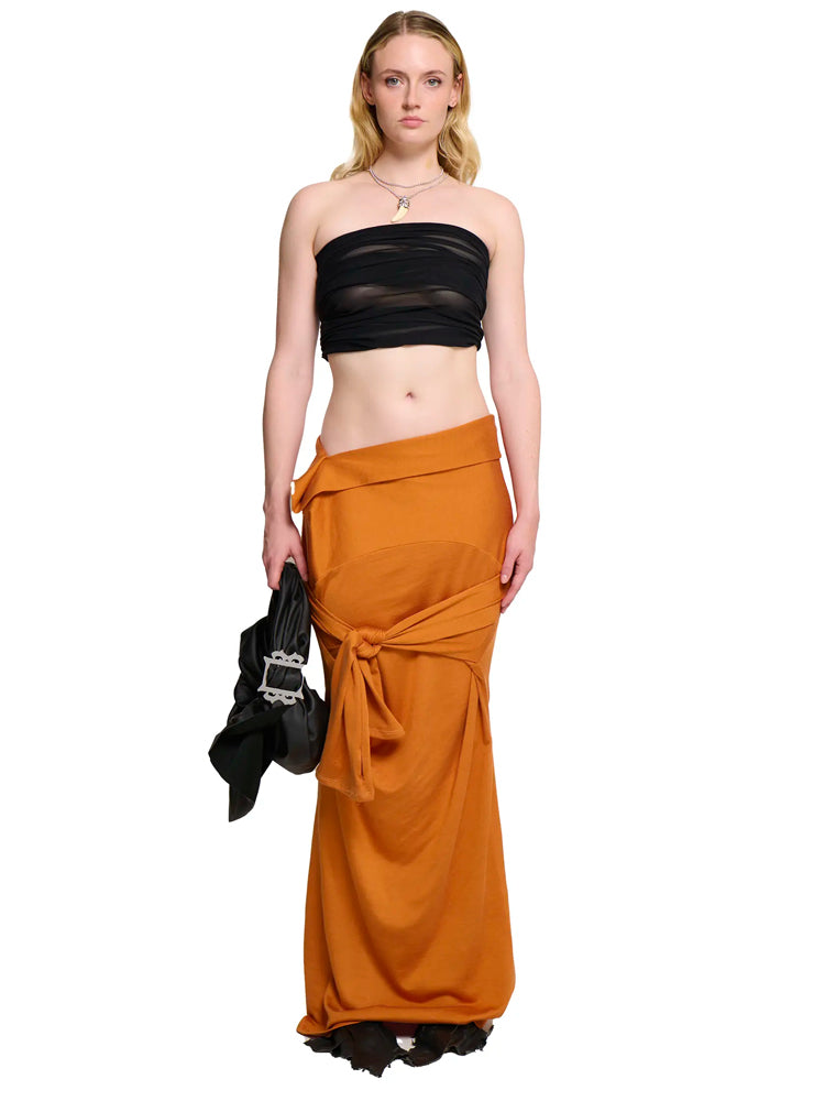 Multi-Way Neckline Upside T-Shirt Dress